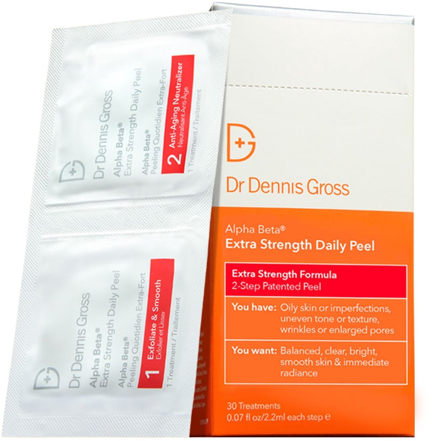 Dr. Dennis Gross - Alpha Beta Extra Strength Daily Peel - Peelingpads - 30 stuk