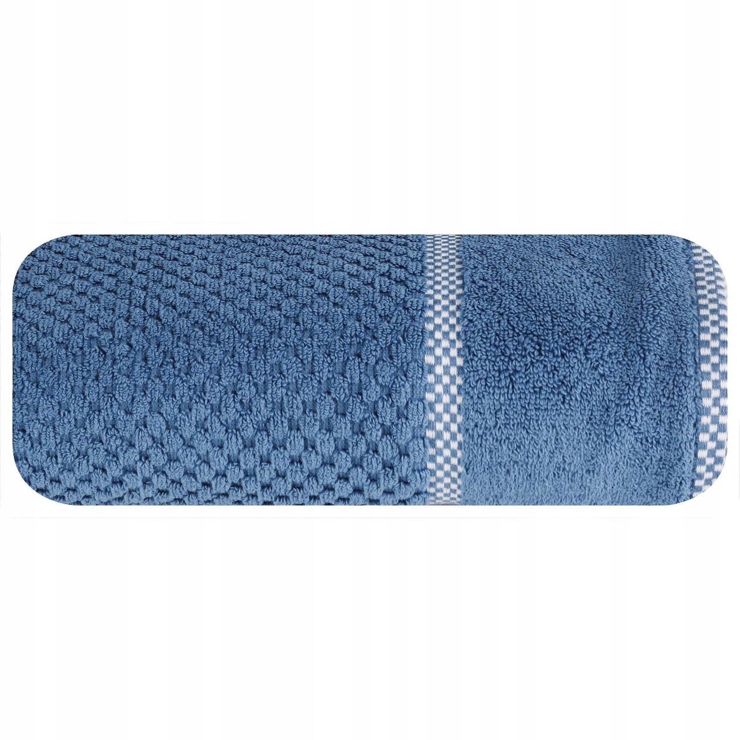 Caleb Handdoek 70x140 cm Blauw - Zacht Katoen