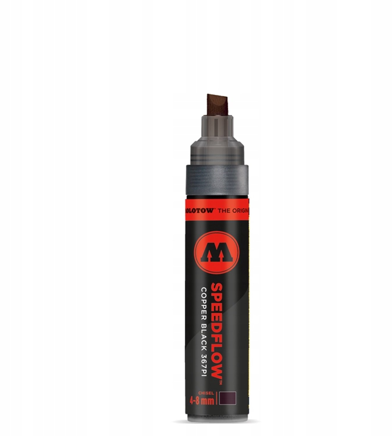 Molotow Masterpiece Speedflow 367PI Marker - Koperzwart 4-8mm