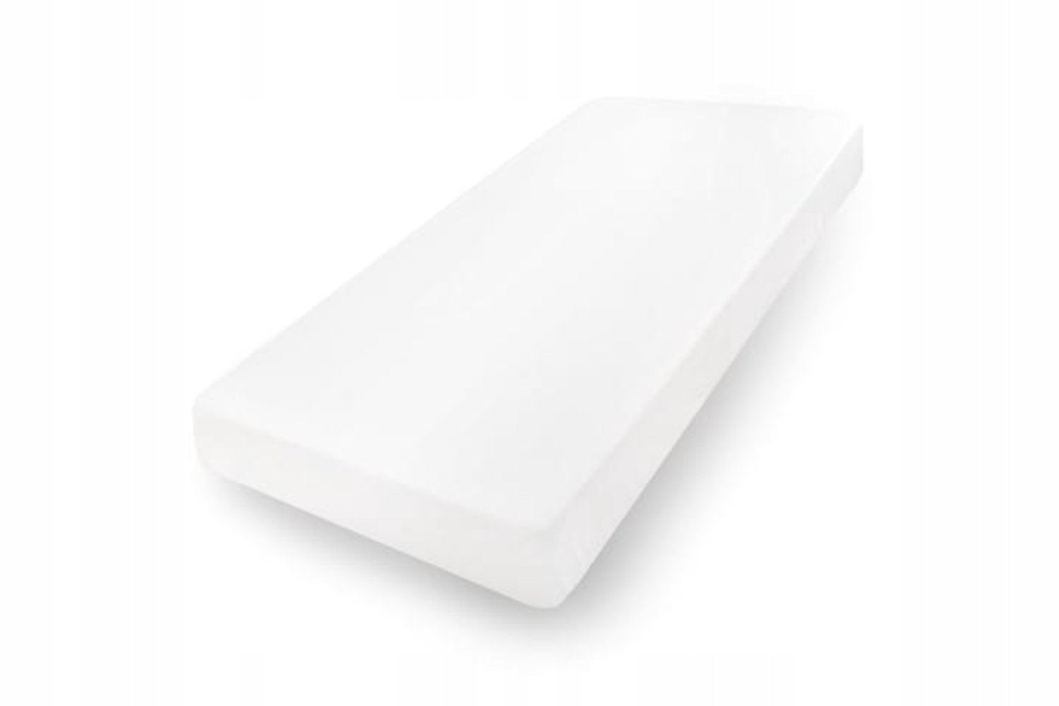 Jersey Hoeslaken met Elastiek 140x200 cm - Wit