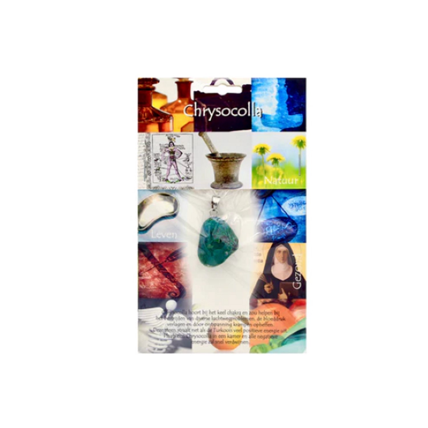 Spirituele hangersteen Chrysocolla