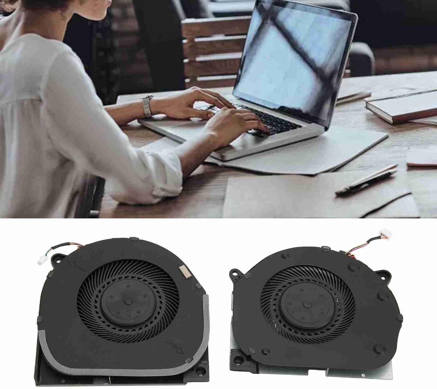 Krachtige Laptop Koelventilator voor CPU en GPU, Geschikt voor Y540, Y7000 en 1660Ti Series, Efficiënte Warmteafvoer en 4-Pins Aansluiting