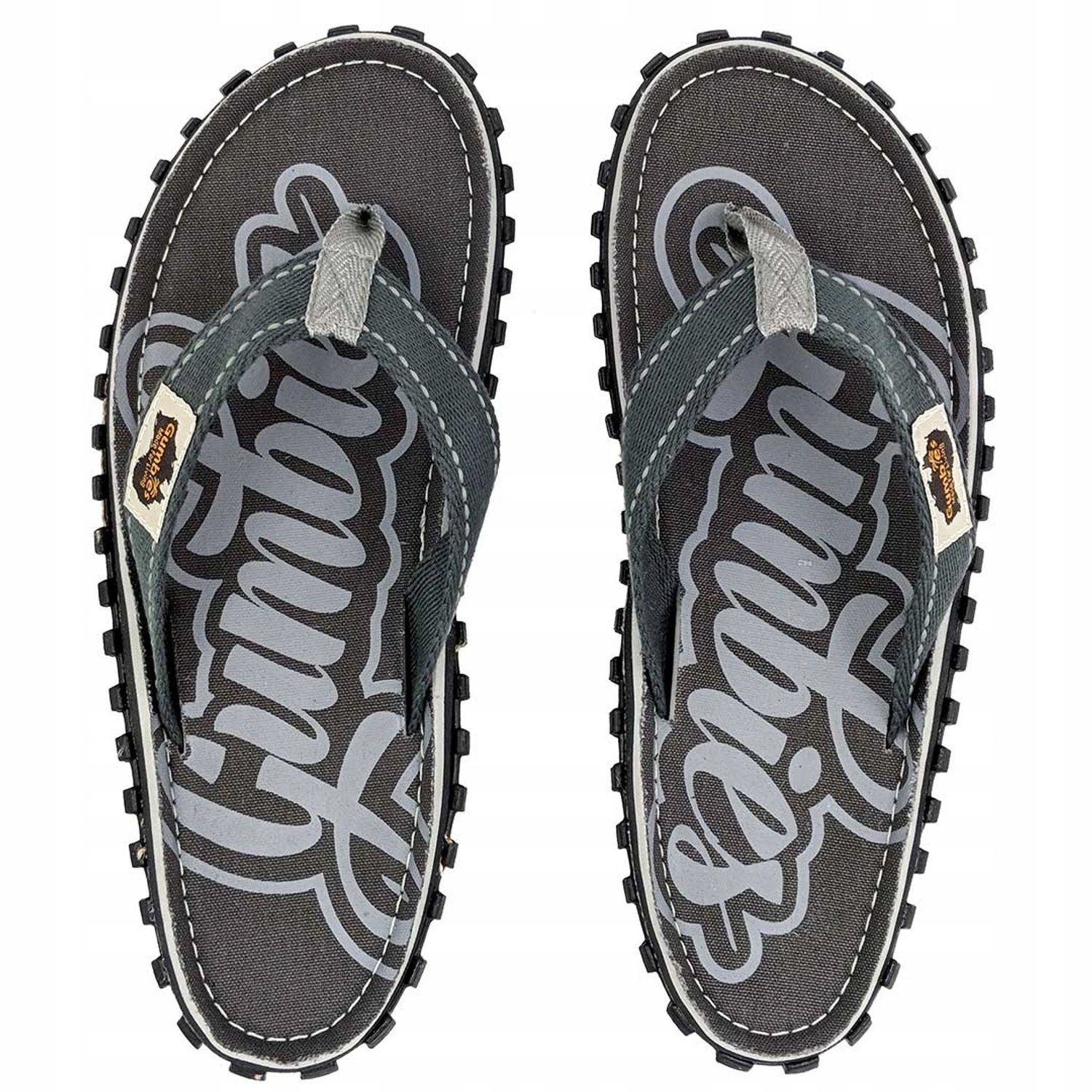 Gumbies - Teenslippers Dames - Teenslipper Heren - Cool Grey - Maat 37