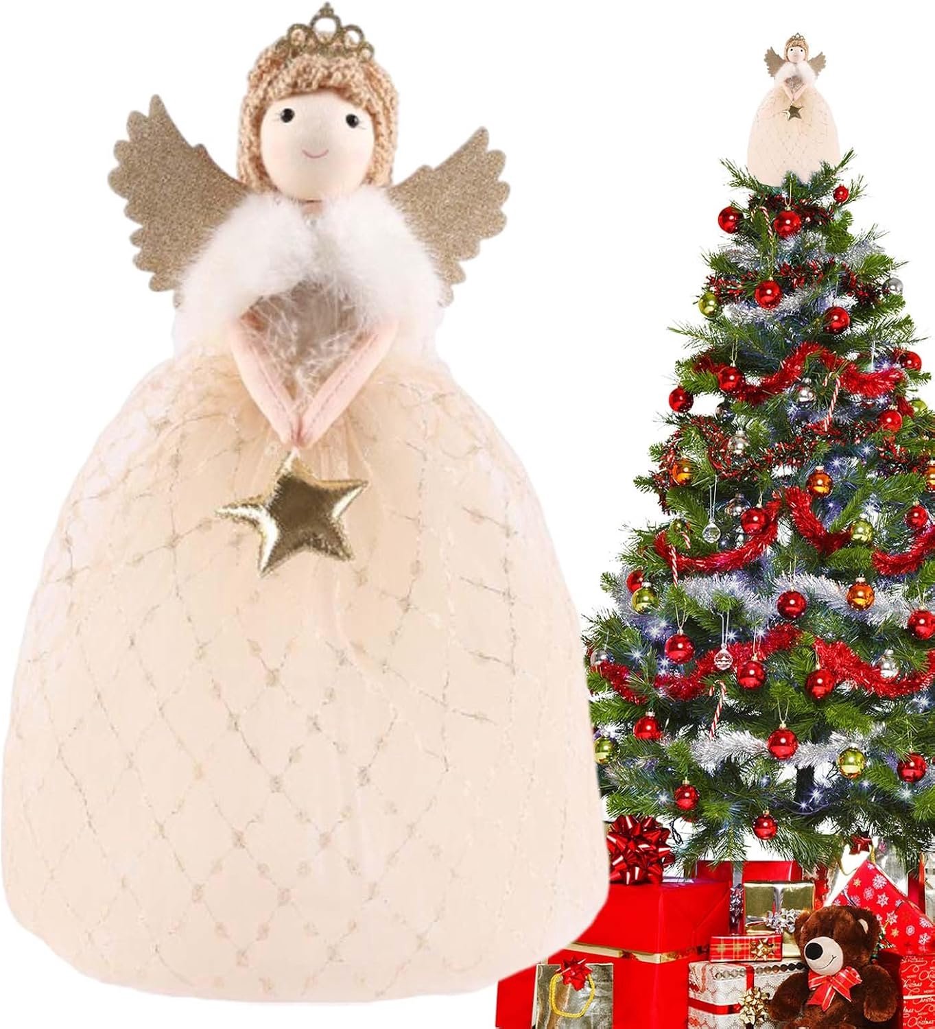 Kerstboomtopper Ster Kerstdecoraties