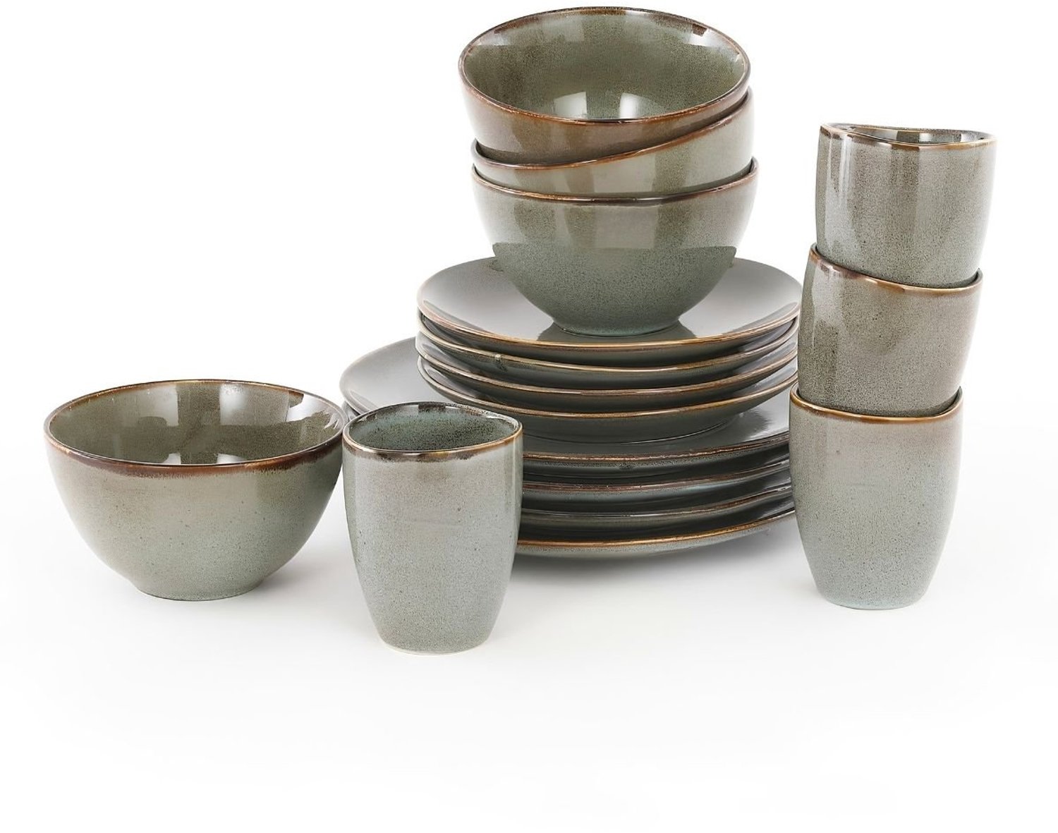 Serviesset Tabo Groen