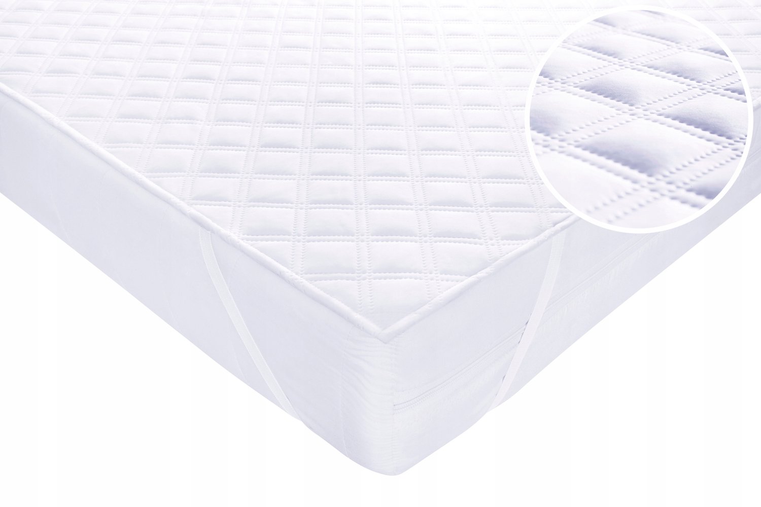 Waterdichte Matrasbeschermer 70x120cm - Gewatteerd & Ademend