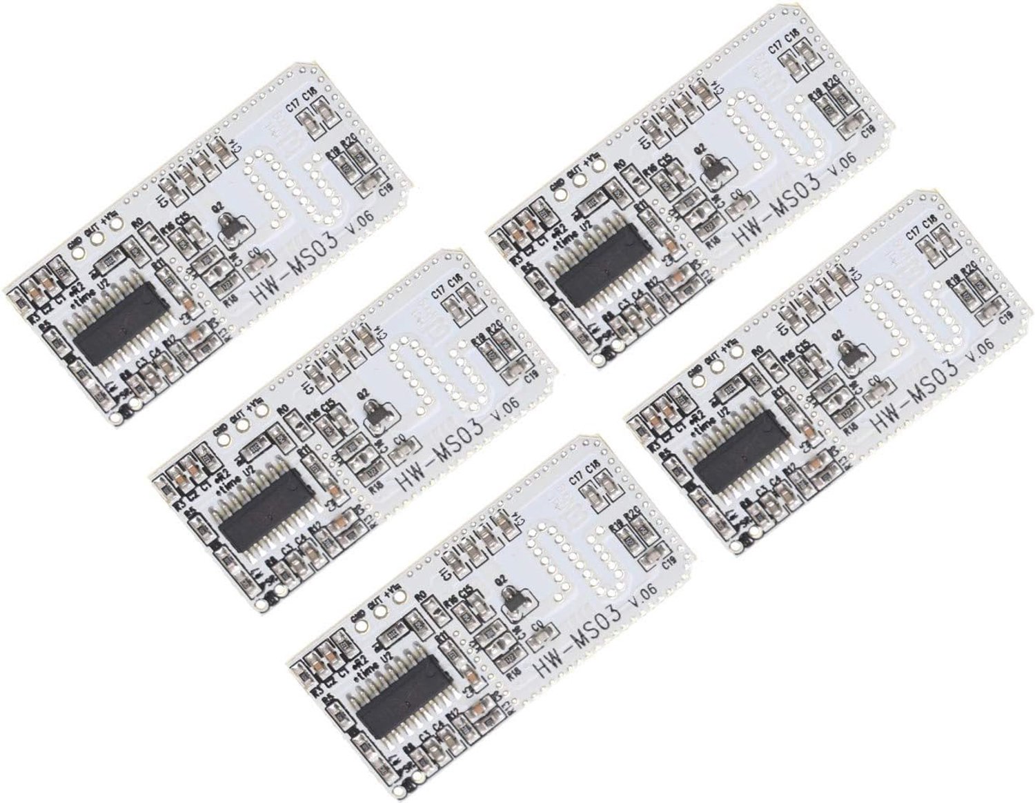 5pcs HW-MS03 Microwave Radar Motion Sensor Module 2.4GHz to 5.8GHz