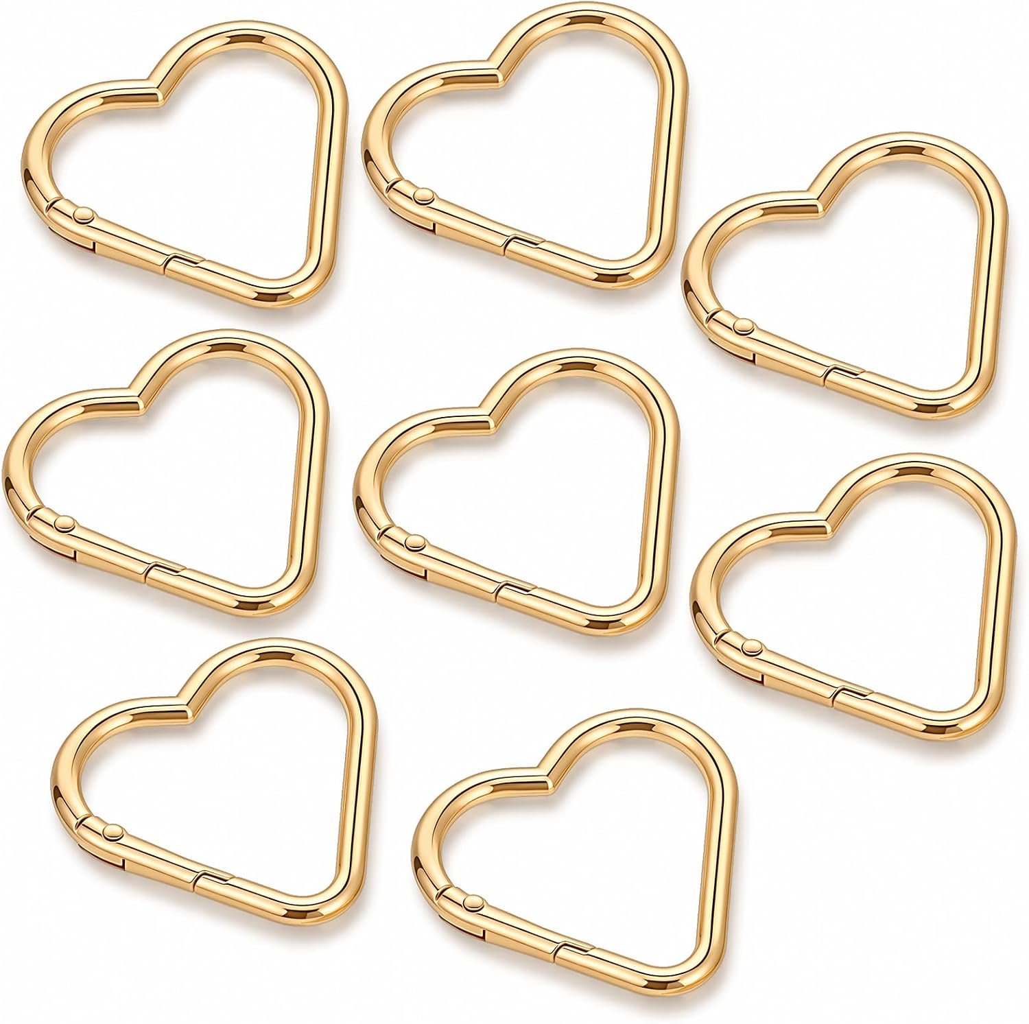 8 stks Hart Karabijnhaak Clips Heavy Duty