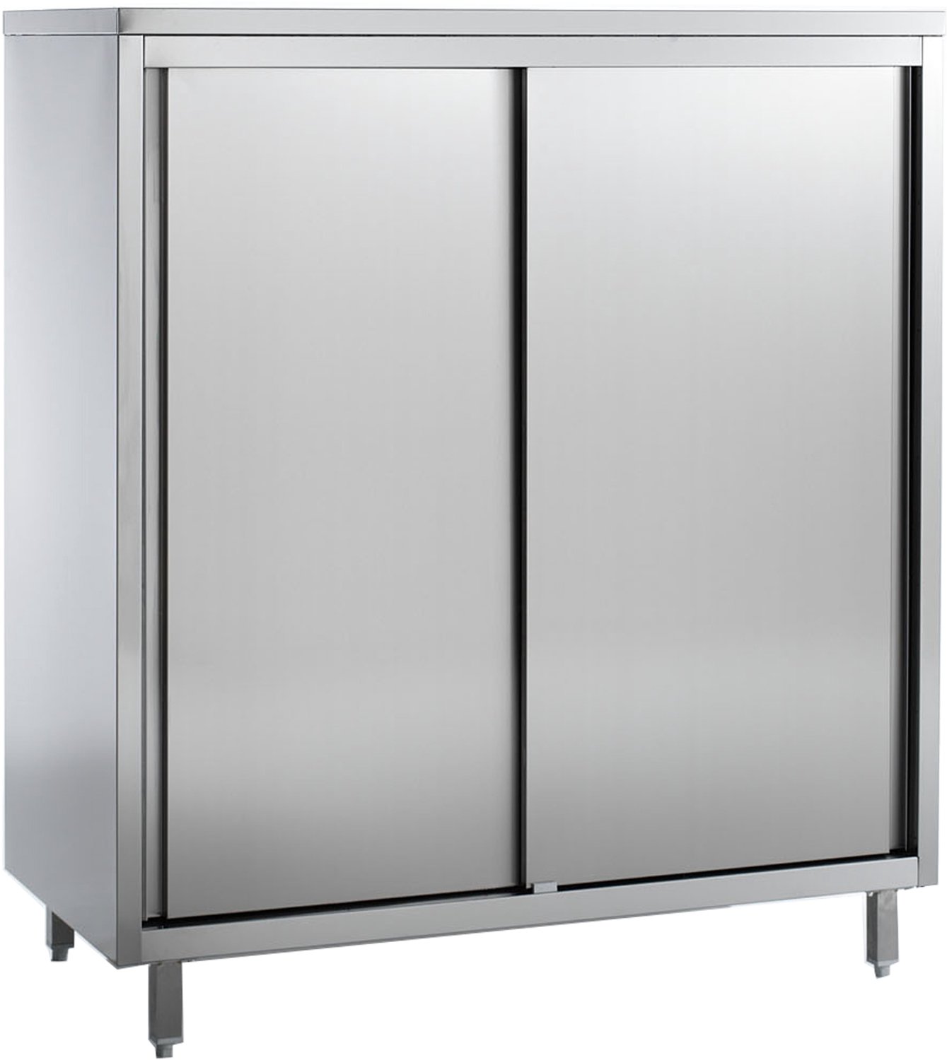 RVS Voorraadkast, 4 Levels, 120cm breed, Combisteel 7452.0064 - Horeca & Professioneel
