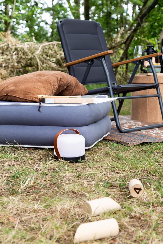 Human Comfort Ocana 3D Mesh Low Klapstoel - Camping klapstoel opvouwbaar - Zwart van Human Comfort — afbeelding 4