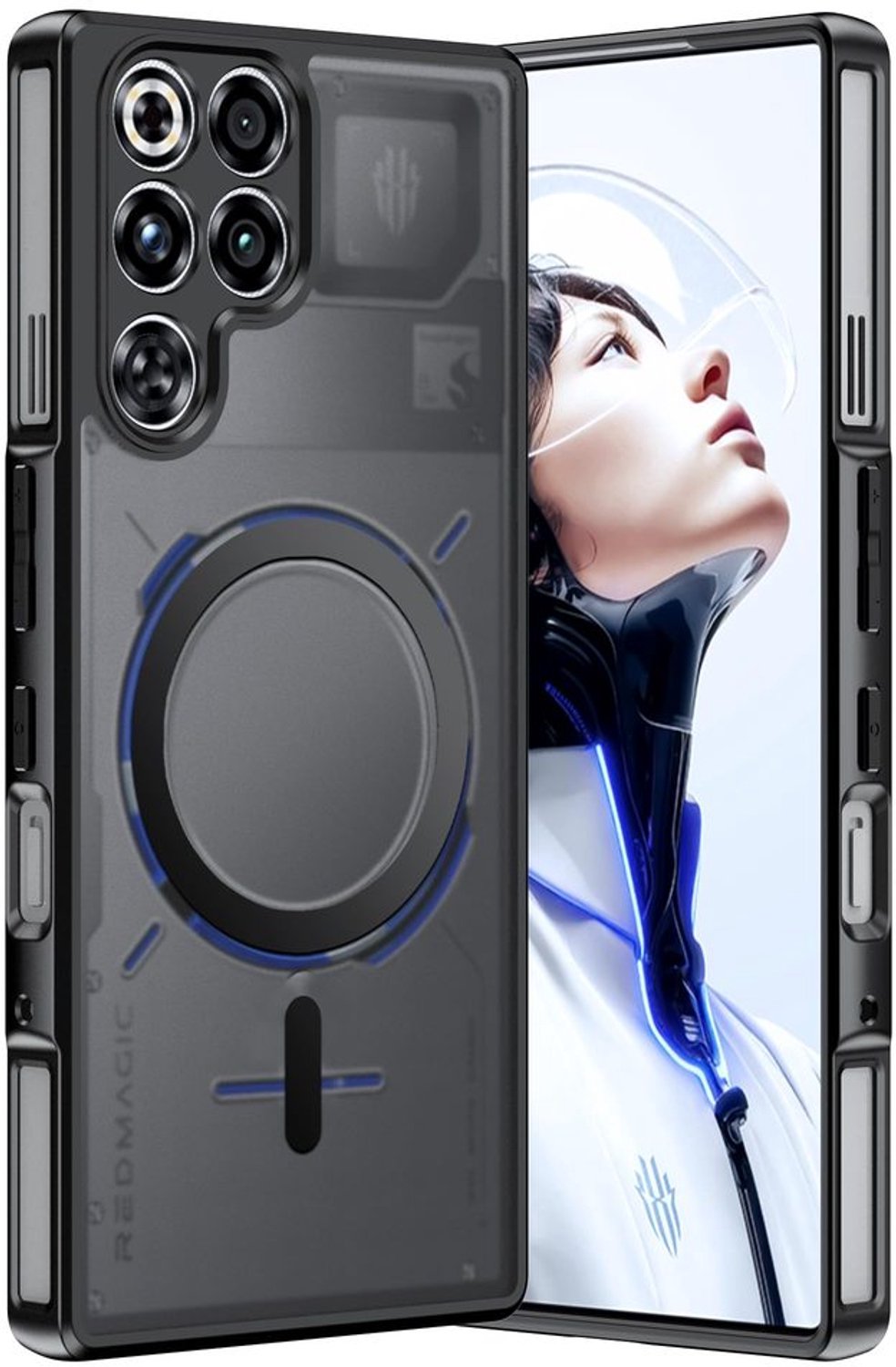 Case voor RedMagic 11 Pro/11 Pro+ met Antislip Grip