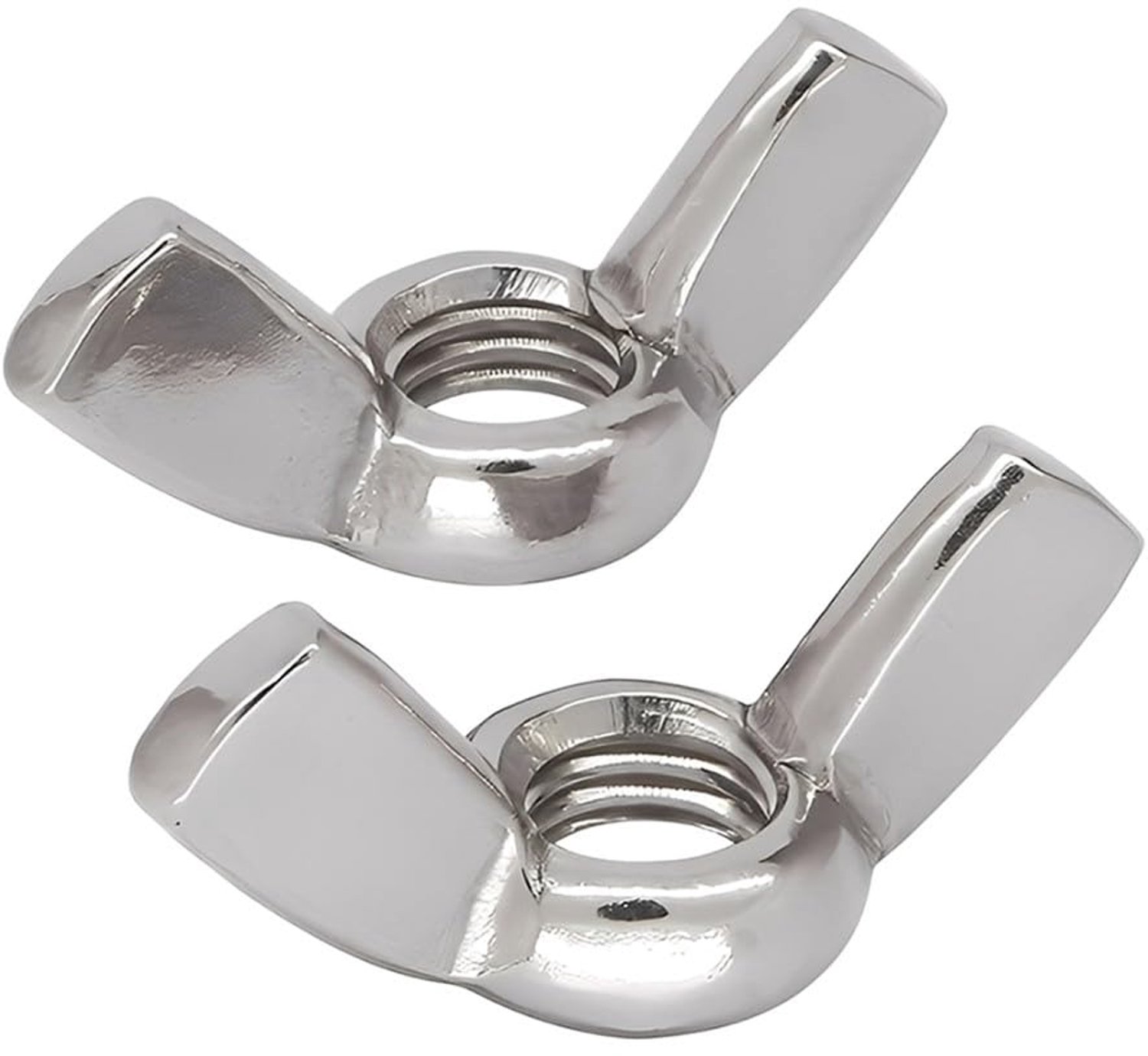 Vlindermoer 10 stuks - roestvrij staal 304 - glad oppervlak - ideaal voor DIY en reparaties - ServiceTopper
