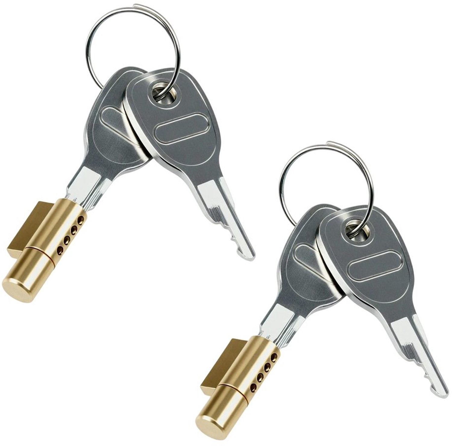 2 Stuks Trailer Locks met 4 Sleutels
