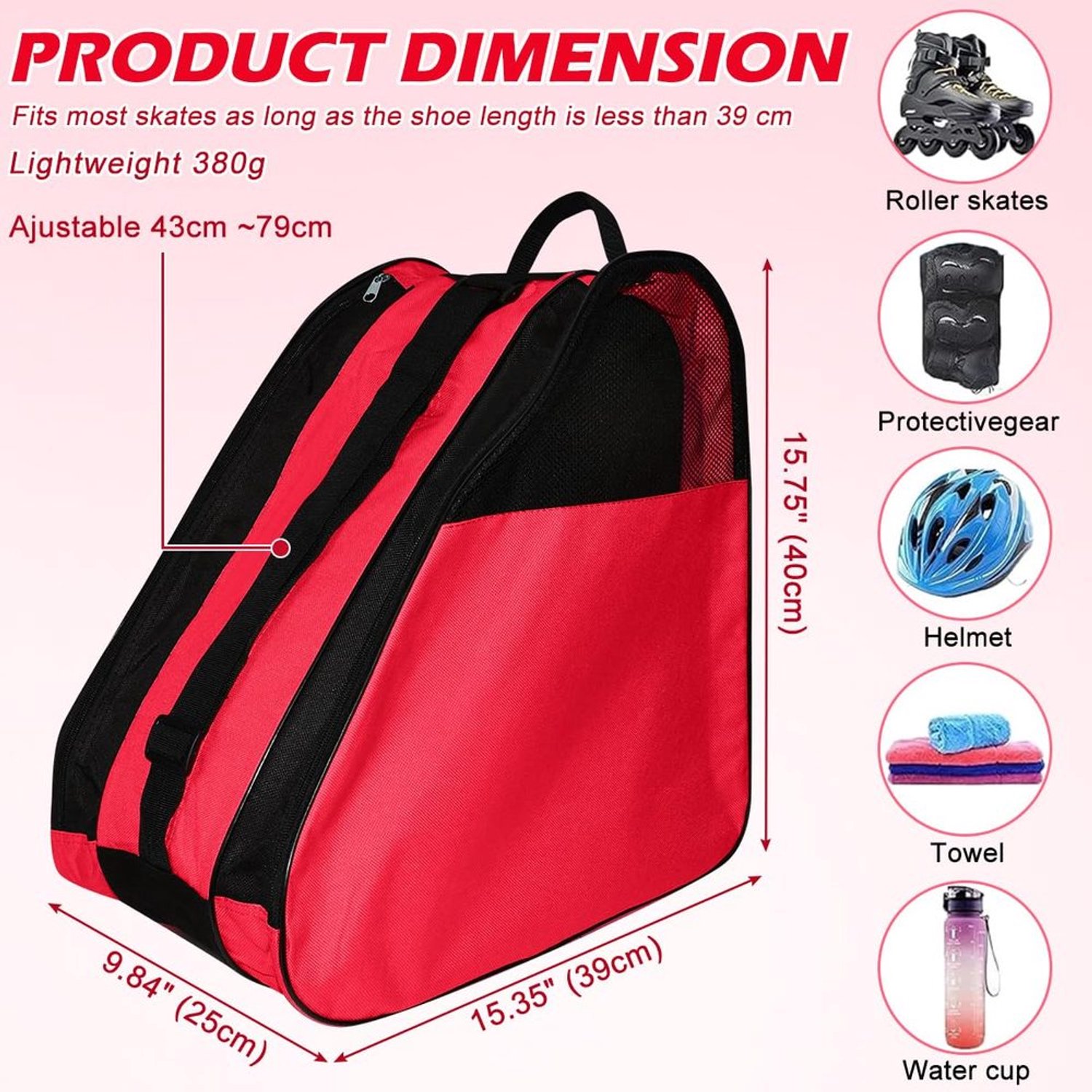 Premium Tas voor Rolschaatsen en IJshockey