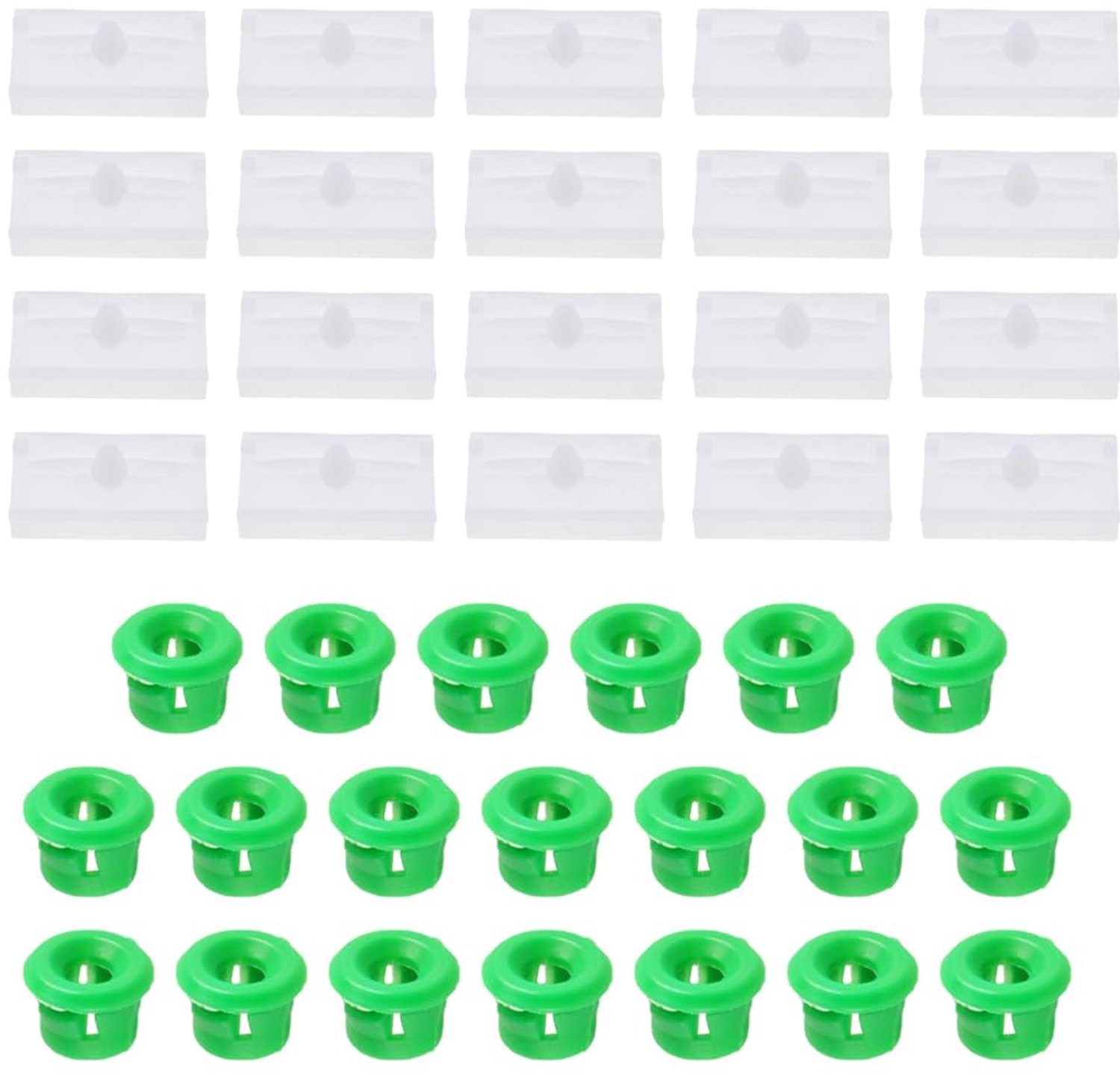 Zijdorpel Sierstrip 40 Stuks - Auto Zijskirt Trim - Snap-On Installatie - Geschikt voor E32/E36/E46/E90/E91 - Kunststof - Verbeter Uw Auto Uiterlijk - Zijskirts