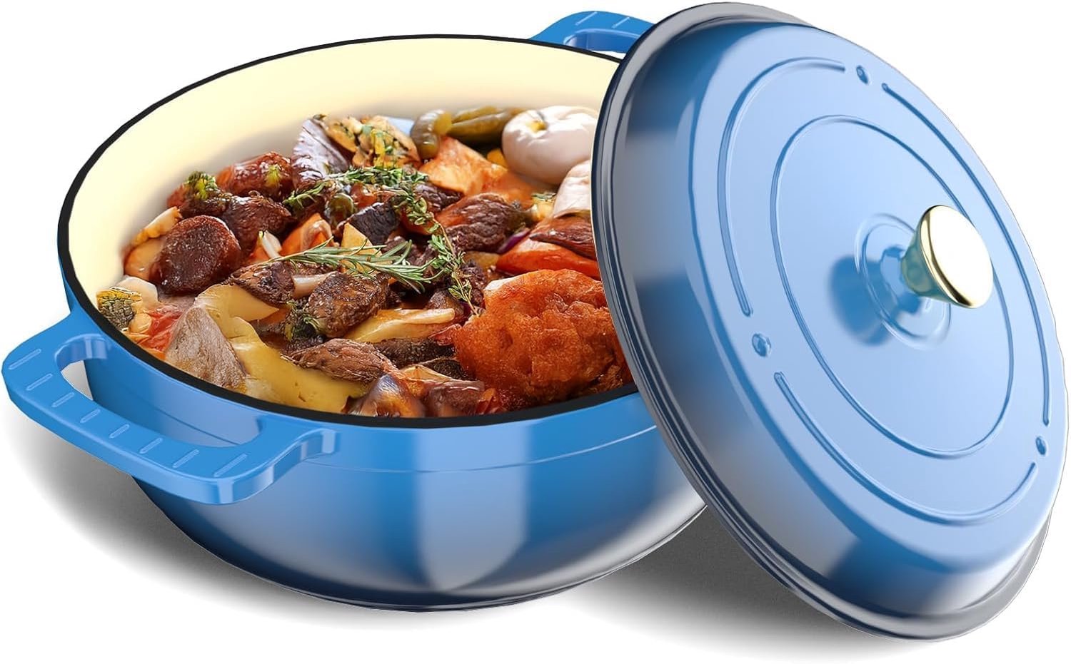 Pan 28 cm 5,7 L met deksel