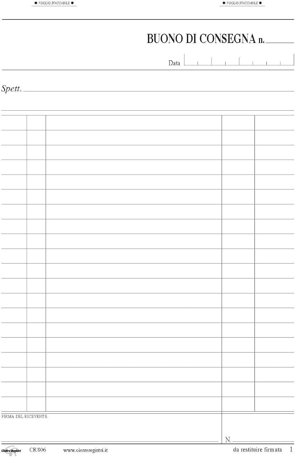 afleverbonnen 21,5x14,8 cm - 3 kopieën - geschikt voor verzending - ServiceTopper