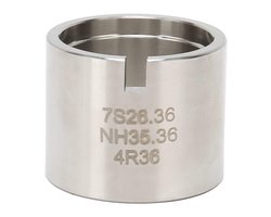 Horloge Beweging Houder Messing - Universele Reparatie Beugel - Roestvrij Staal - Duurzaam Gereedschap - Nauwkeurige Fixatie - Geschikt voor SKX007/NH35/36/7S26/36/4R - Horloge-uurwerkhouder