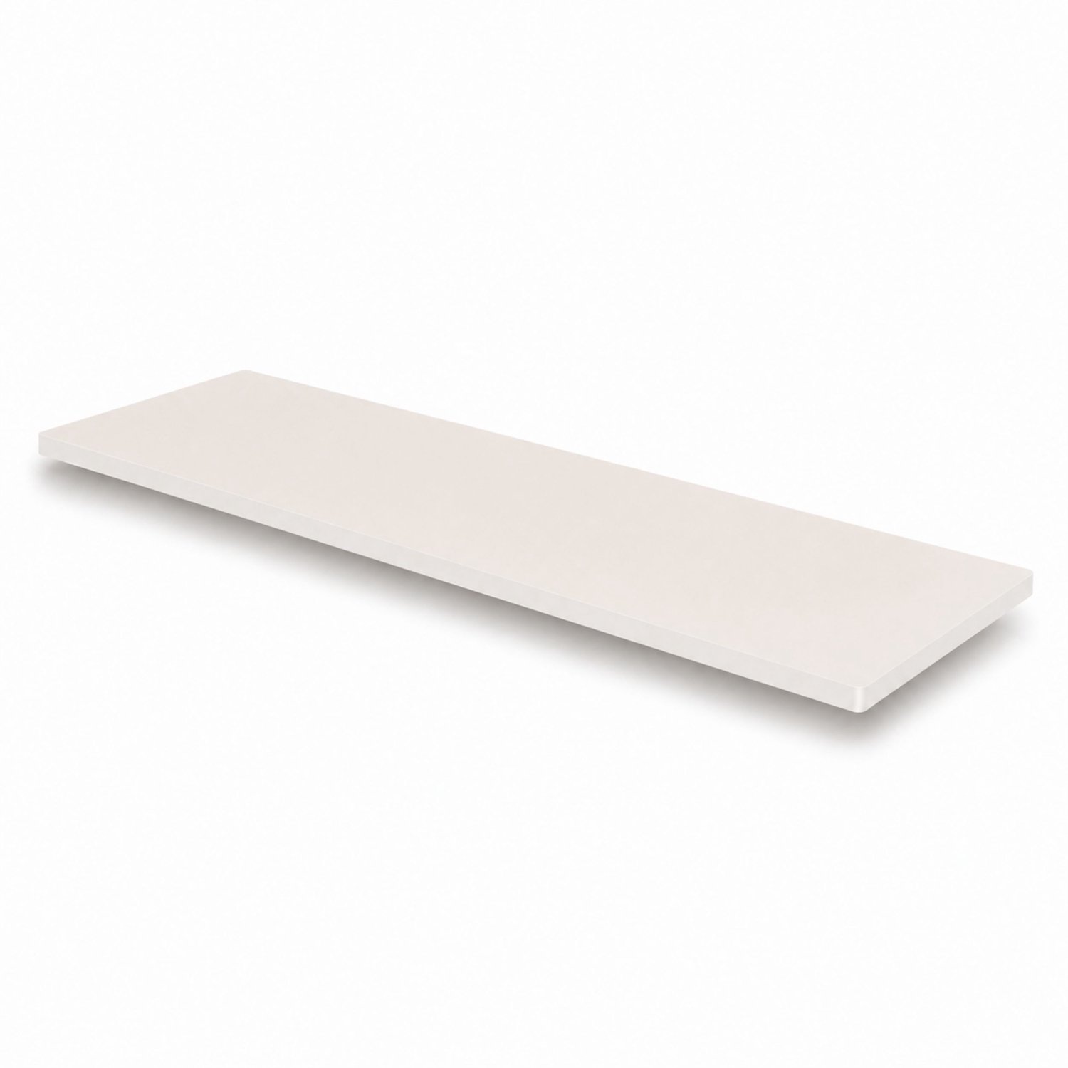 KOLM - Badkamerplank van HPL - 52 x 14 cm - Alpenwit 8685SU - Waterbestendig