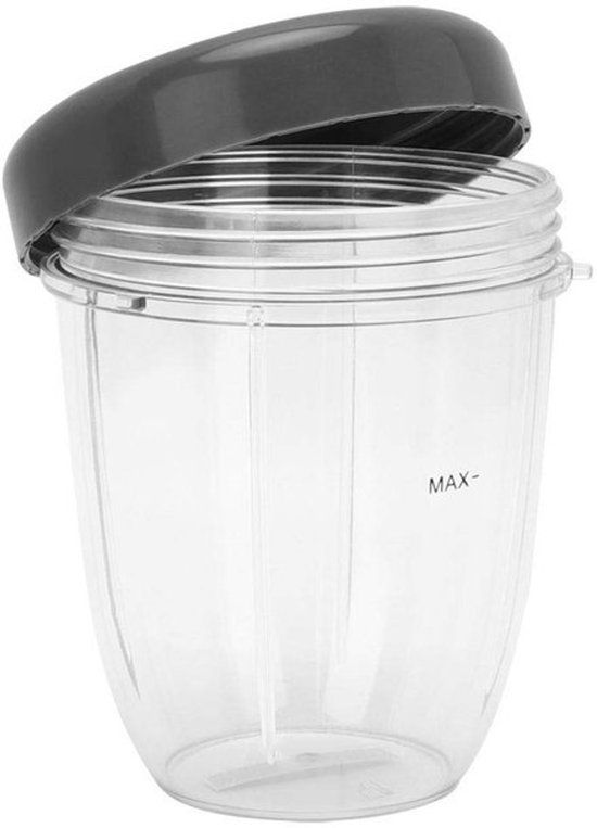 Blender deel Kit-Cup en deksel onderdelen Kit voor 900W accessoire vervanging (1 oz) — afbeelding 2