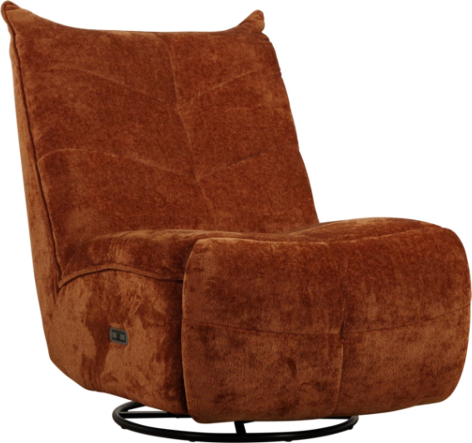 Meubelplaats Elektrische relaxfauteuil Thirza - Stella Hazel 96 - schommelfunctie en accu