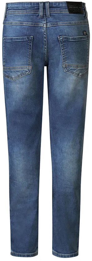 Petrol Industries Jongens Jeans Straight Fit Starling - Stretch Denim - Kinderkleding - Blauw - Maat 164