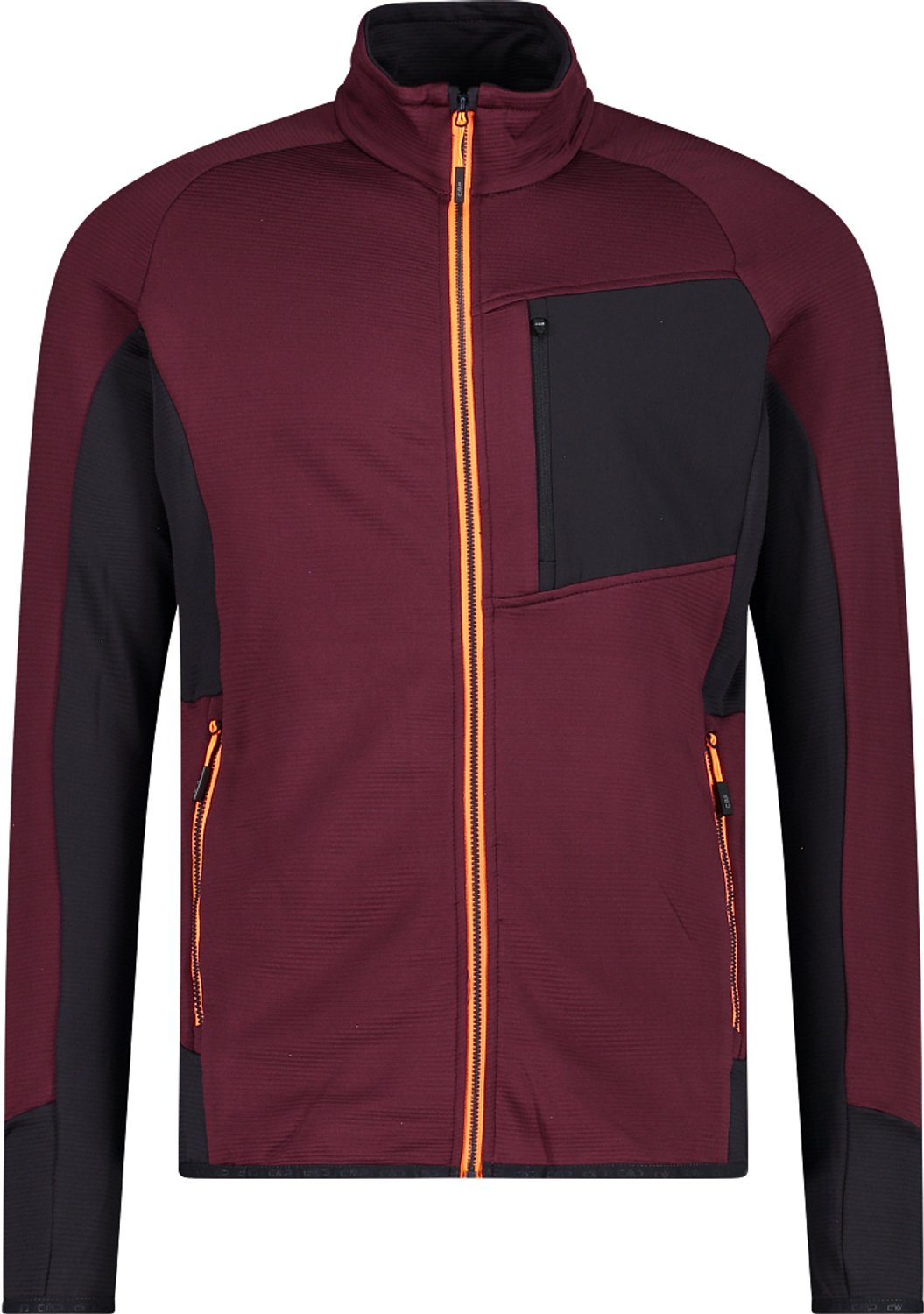 Fleece wandeljack CMP Rood
