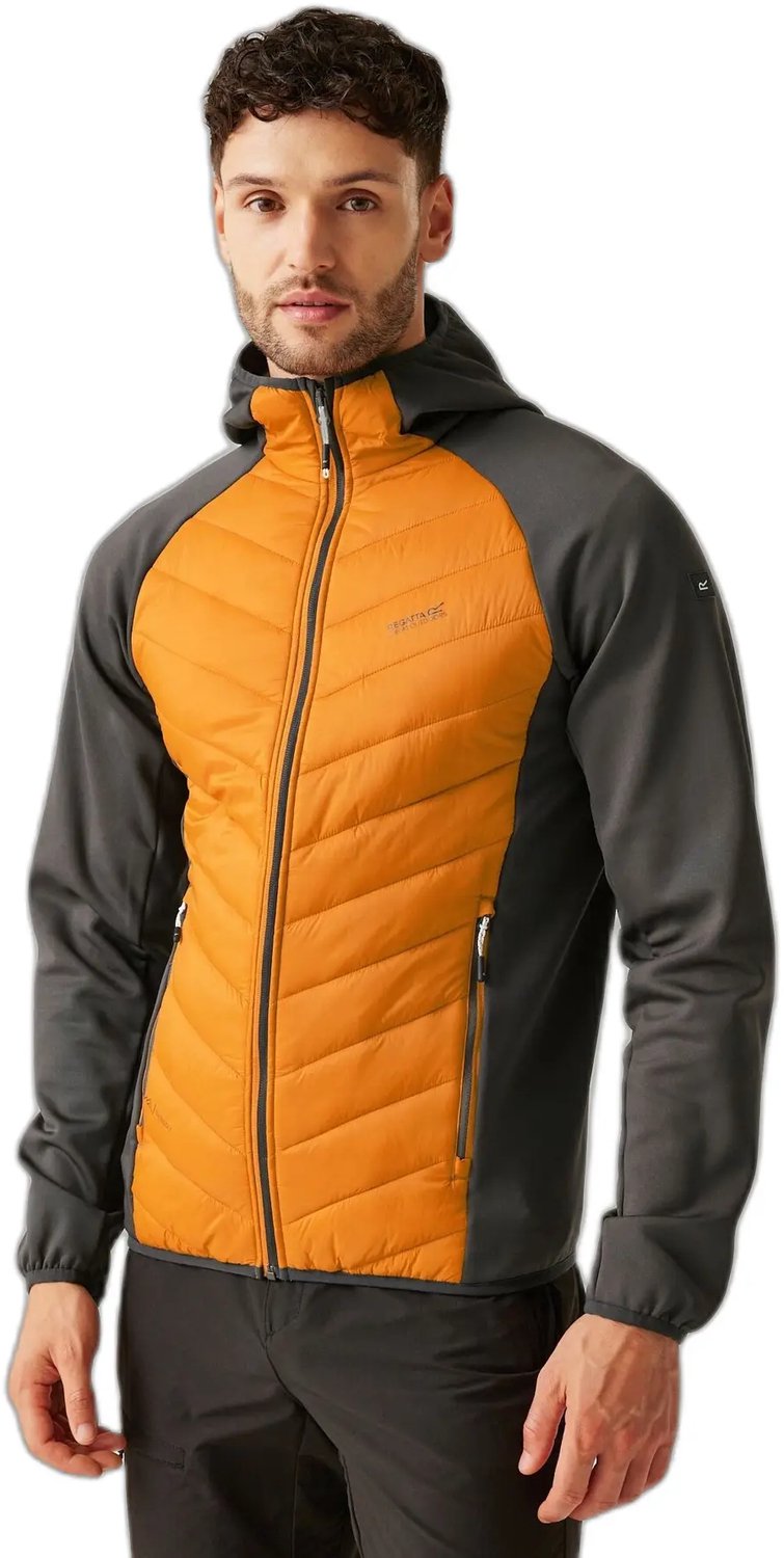 Hybride jas met capuchon Regatta Andreson VIII Fox / Ash