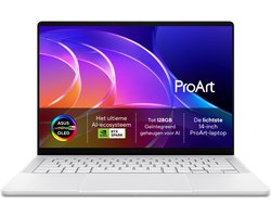 ASUS ProArt P14 H7407BA-SM078X - AI Workstation Laptop - 14 inch - NVIDIA RTX Spark N1X - 128GB/1000GB
