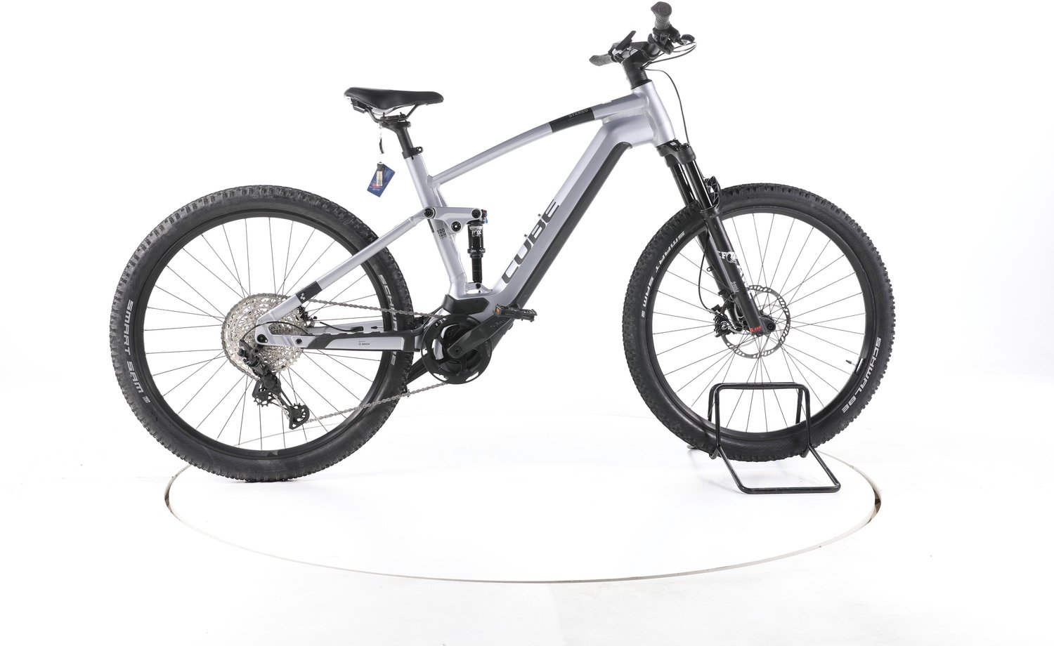 Cube Stereo Hybrid 120 Race Elektrische full-suspension mountainbike Bosch 29