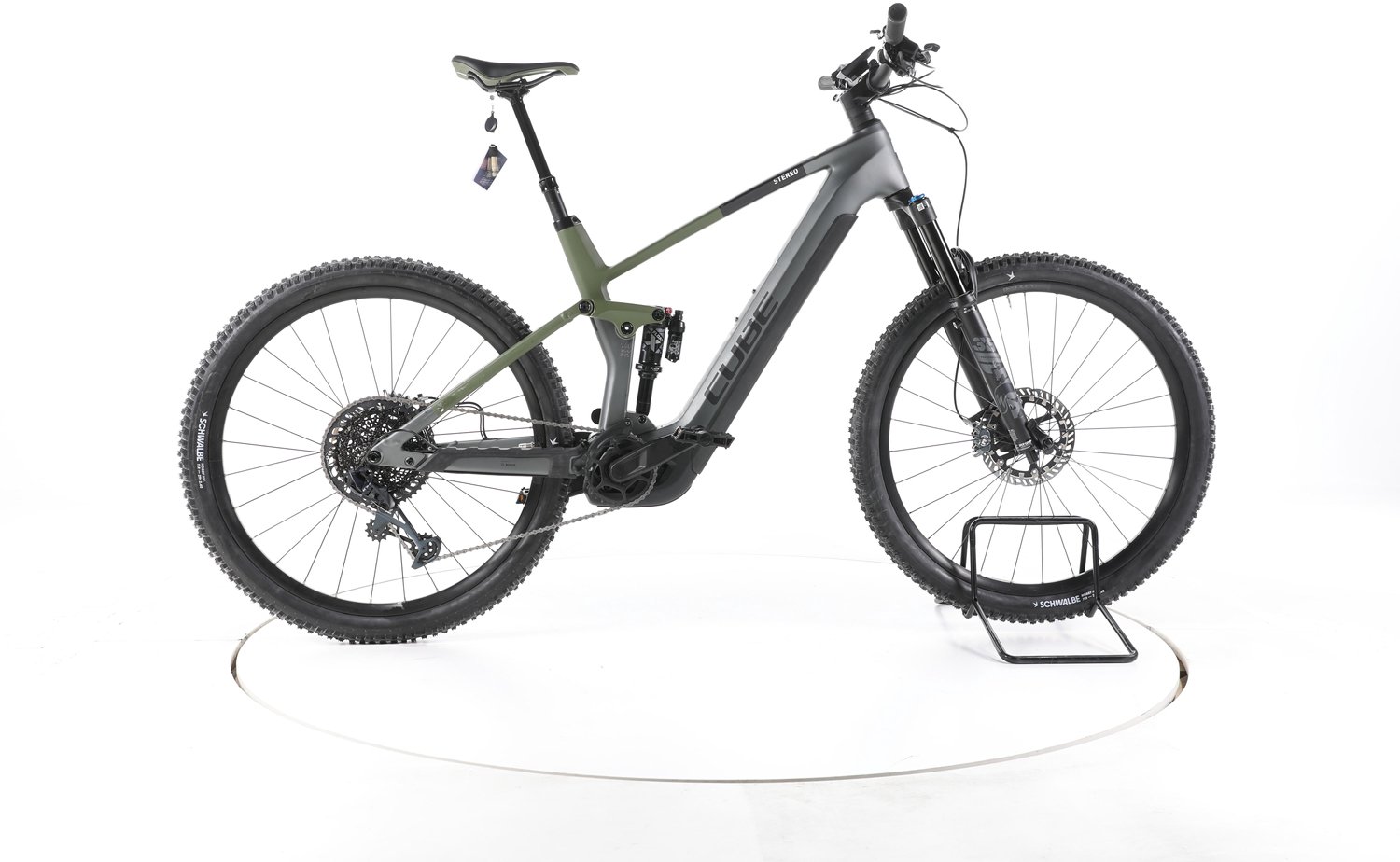 Cube Stereo Hybrid 140 HPC TM Elektrische full-suspension mountainbike Bosch 29