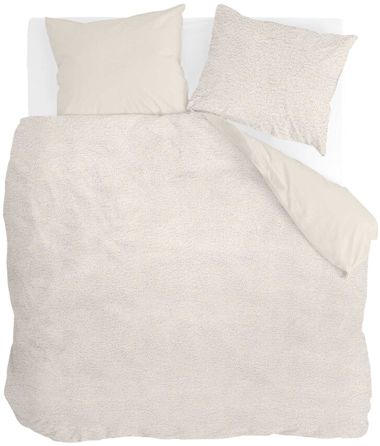 Byrklund Dekbedovertrek Favorite Fuzzle - 240x220 - 100% Polyester - Beige