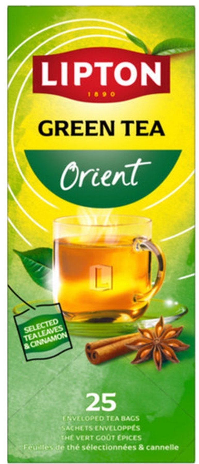 Lipton | Thee Green Tea Tchae Orient | 6 x 25 stuks