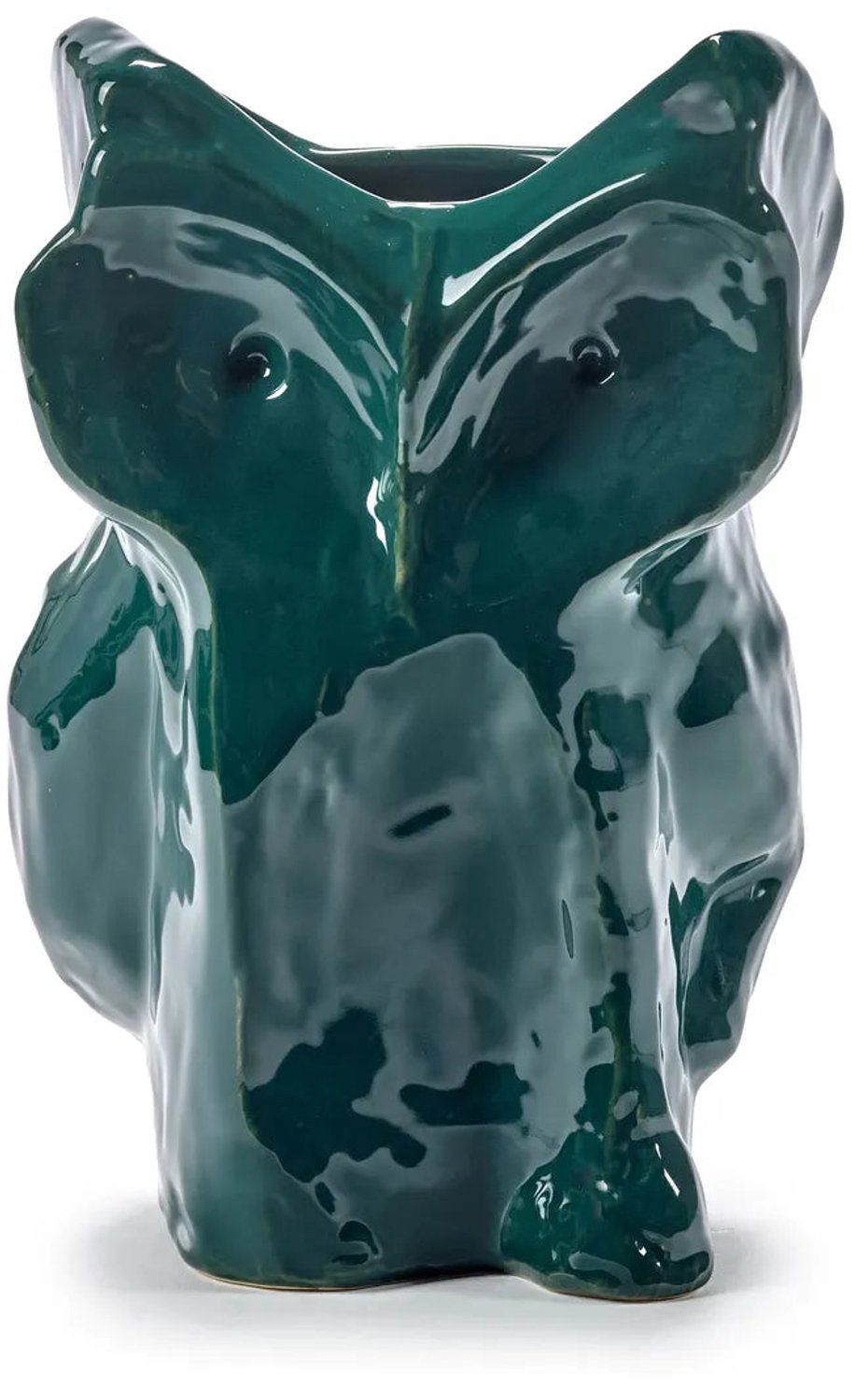 Serax Marni - Uil Vaas Donkergroen S D16.5cm H23cm After Midnight