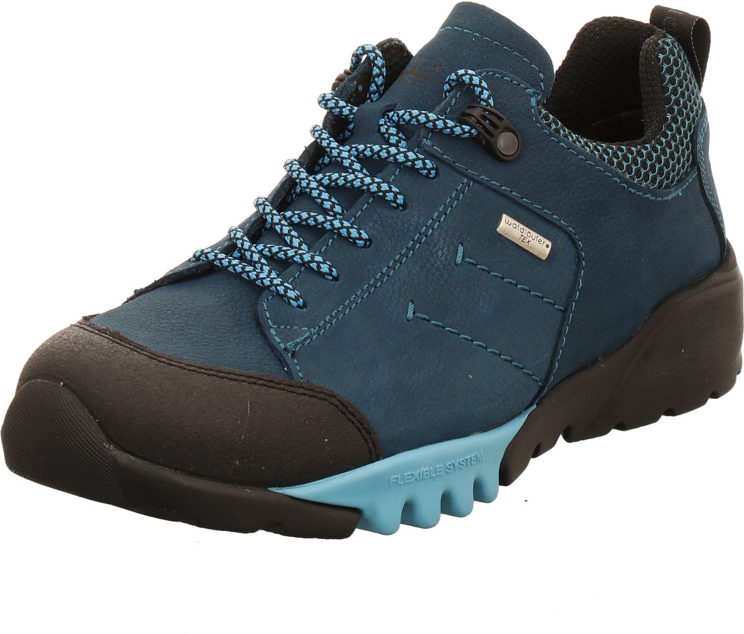 Waldläufer dames wandelschoenen Turquoise