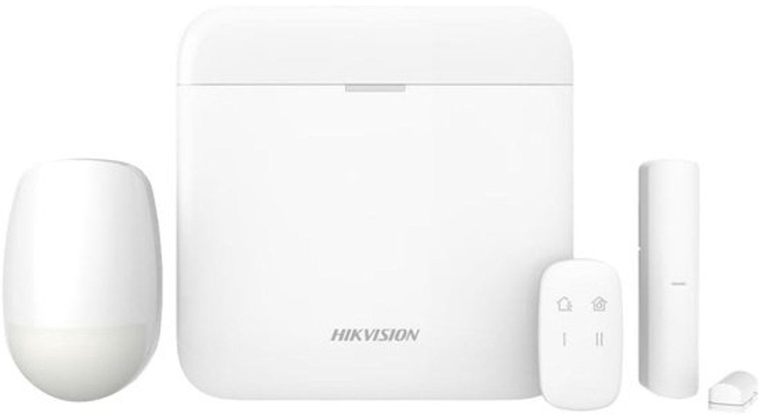Draadloos alarmsysteem - Beveiligingskit - Voor huisbeveiliging - 64 zones - 17 x 2 x 17 cm - Wit