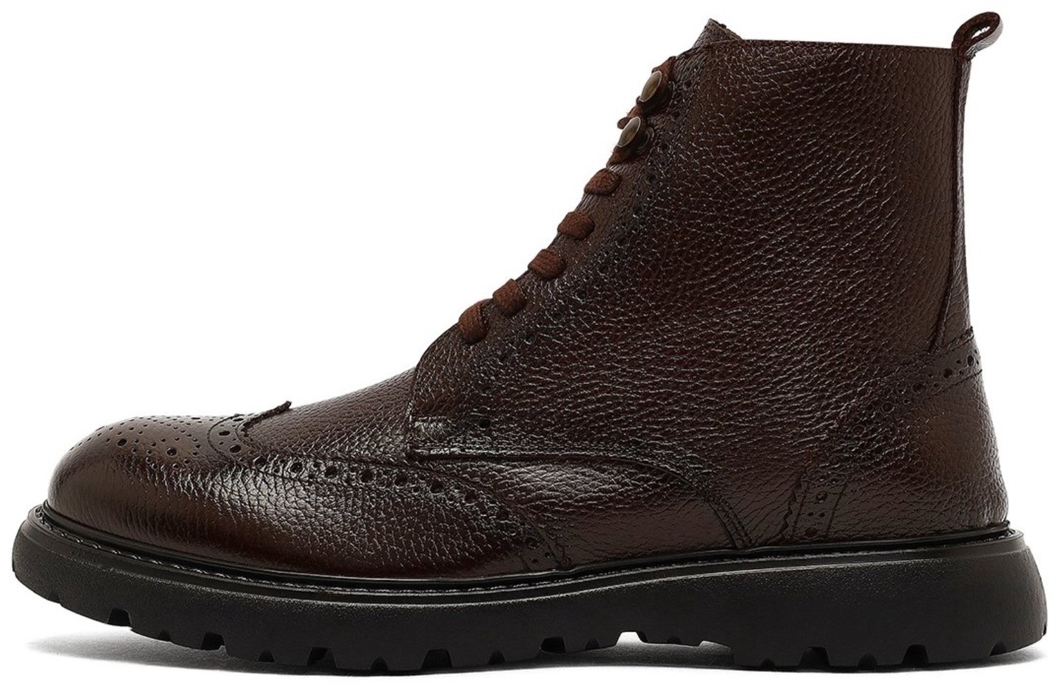 DERIMOD Ankle Boots Leather Ankle Boots