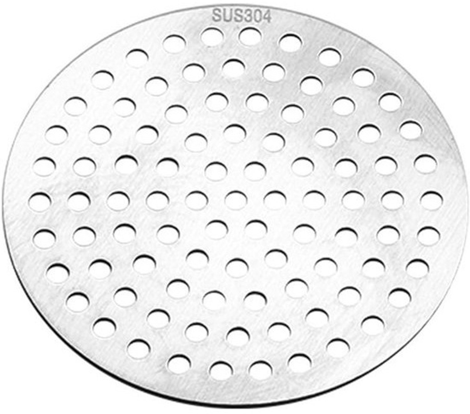 RVS doucheputzeef - Haarvanger en verstoppingsbeschermer voor badkamer en keuken (7.5 cm)