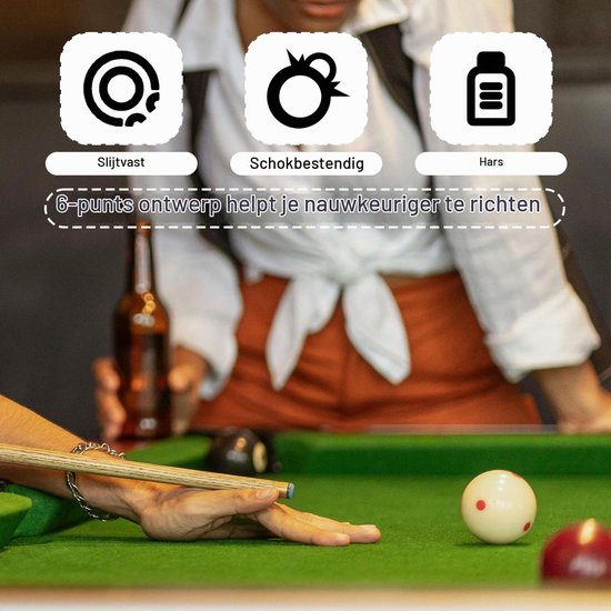 2st Biljarttraining Keu Bal, Zwembad Training Ballen Biljart Oefen Accessoires Biljart Training Pooltafel Training Red Dot Keu Bal Biljart Keu Bal voor Spellen Sport Biljarttafel — afbeelding 4