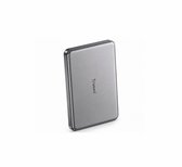 TRUSMI Ultradunne Magnetische Draadloze Powerbank 5.000 mAh - 20W Snellader - 15W Draadloos Laden - Geschikt voor MagSafe & iPhone 17/16/15 - Grijs