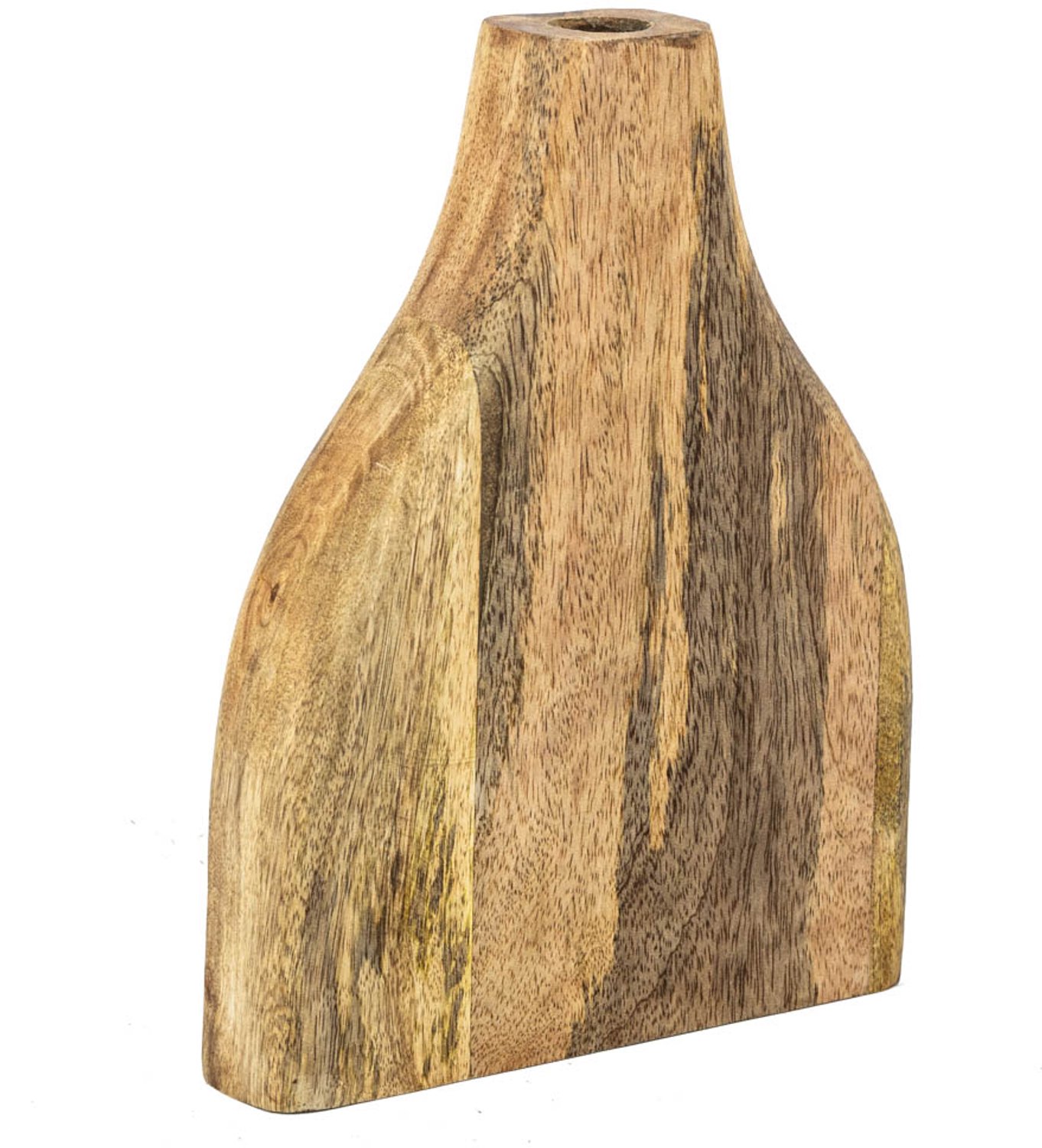 Houten vaas organisch naturel