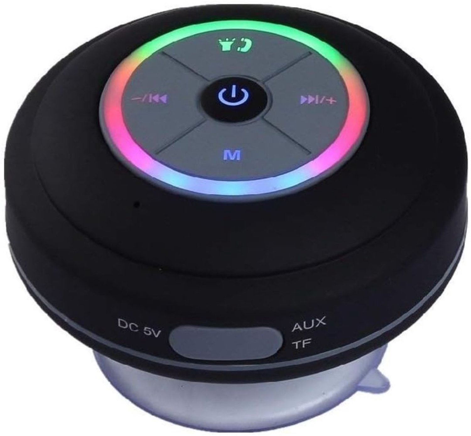 Zolvano® Douche Speaker - Draagbare Radio - Bluetooth - Waterdicht-Zwart