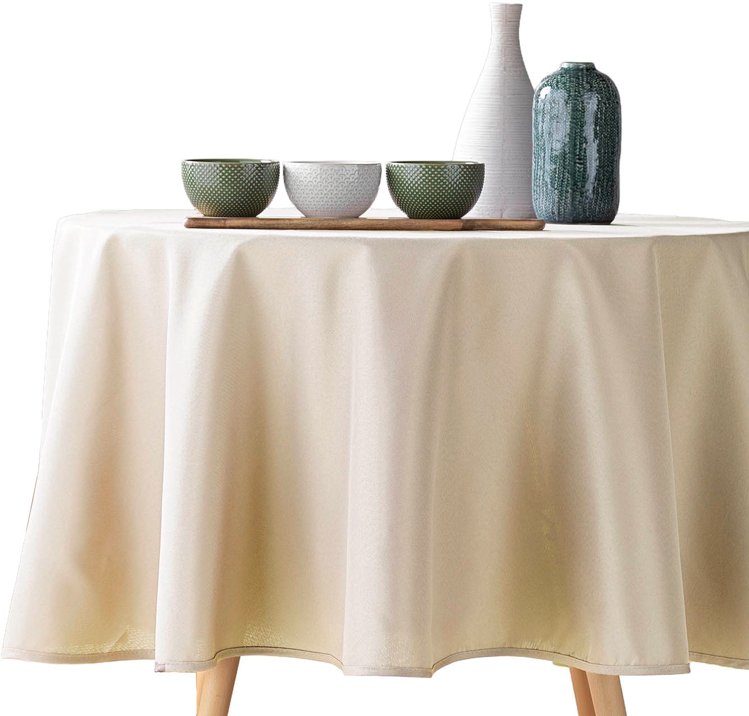 Douceur d'intérieur - Ronde tafelkleed ESSENTIEL, Ø 180 cm