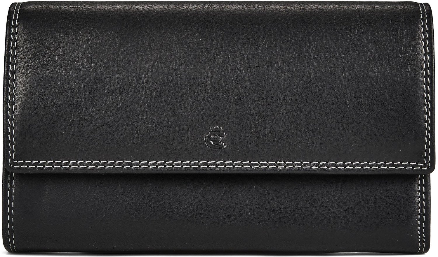 Esquire Dallas Portemonnee RFID-bescherming Leder 18 cm - Dames - Horizontaal - schwarz