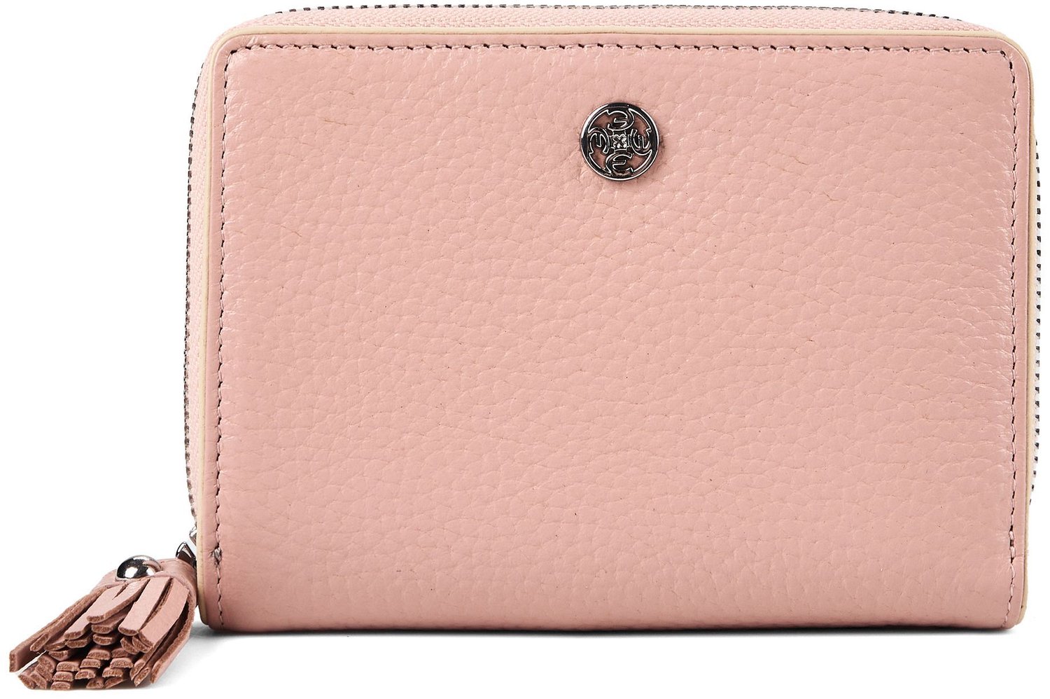 Esquire portemonnee Virginia Zip Wallet Rose zalmroze