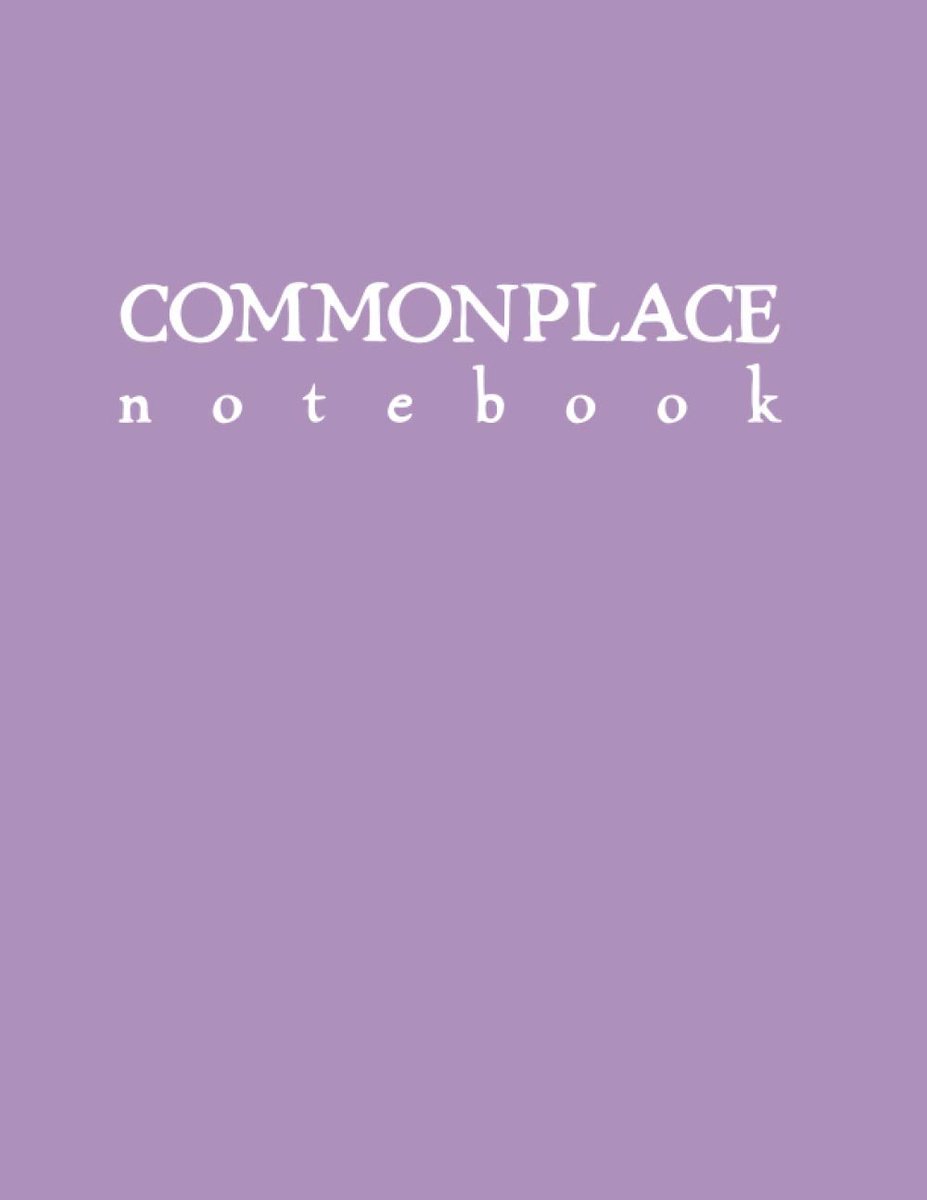 Commonplace Book: Light Purple Softcover Dot Grid Journal for Quotes & Notetaking - ShopVlot