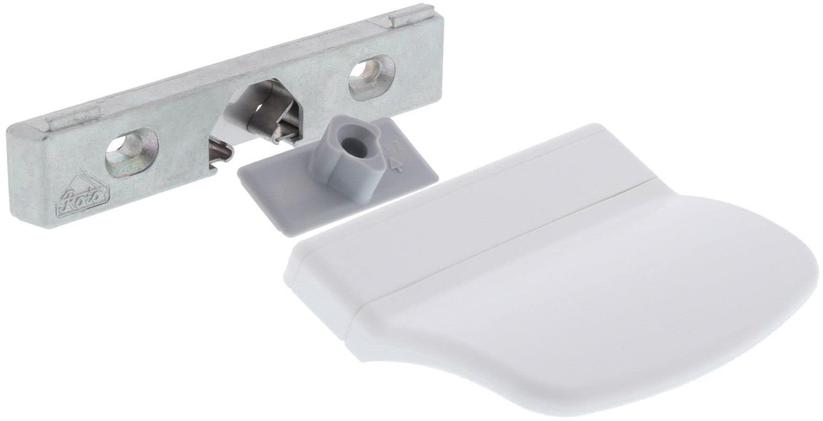 ToniTec Roto balkondeursnapper voor balkondeur of terrasdeur incl. handvat wit - ShopVlot