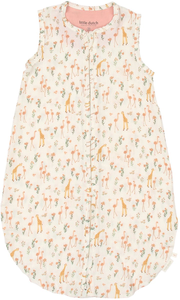 Little Dutch Blooming Safari Slaapzak Zomer - 90 cm
