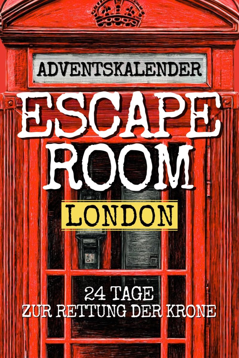 Escape Room Adventskalender für Erwachsene: Eine fesselnde Ermittlung in den Straßen von London: Ein Spielbuch in 24 - ShopVlot