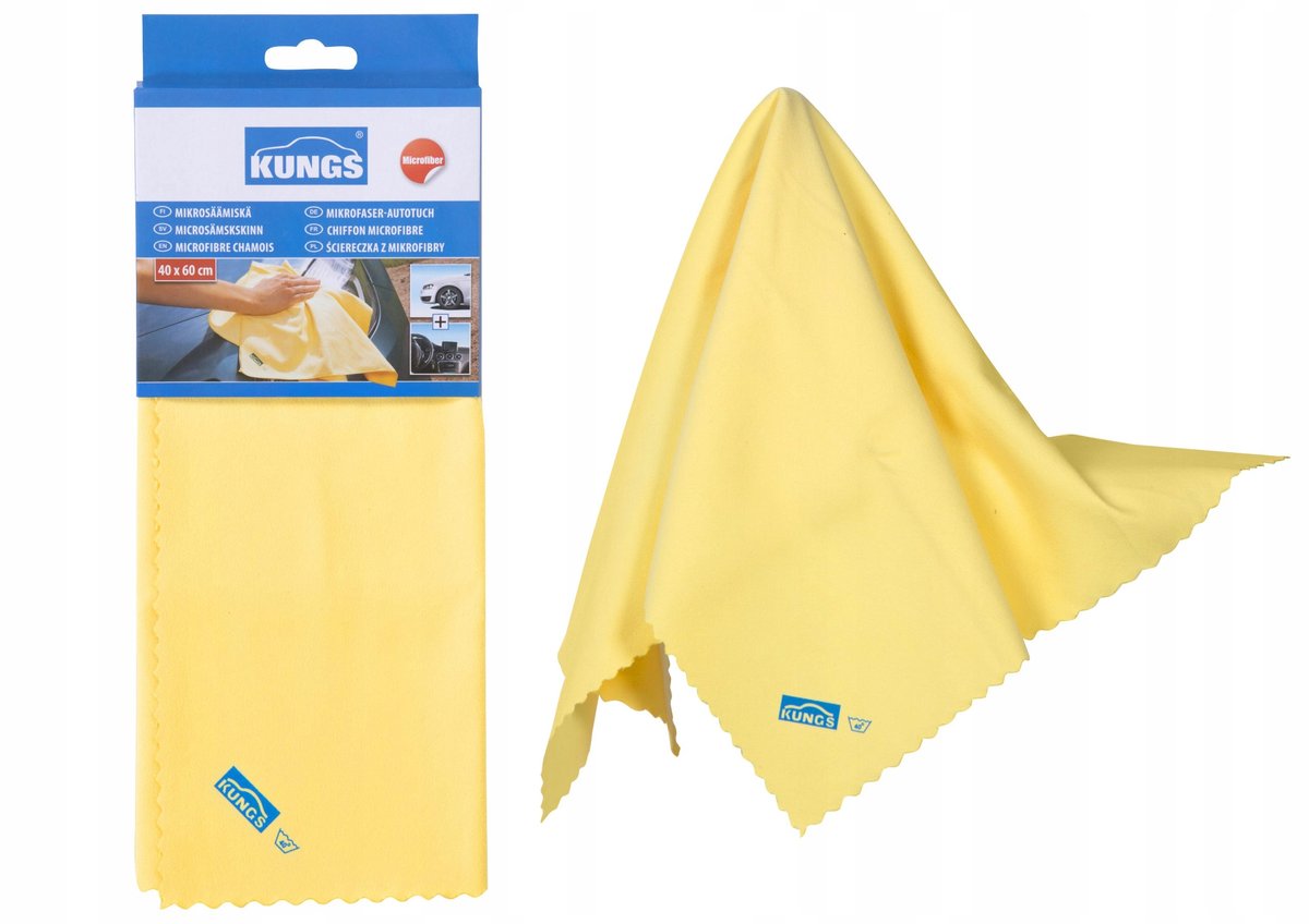 Kungs Microvezeldoek 40x60cm - Autowassen, Polijsten & Reinigen